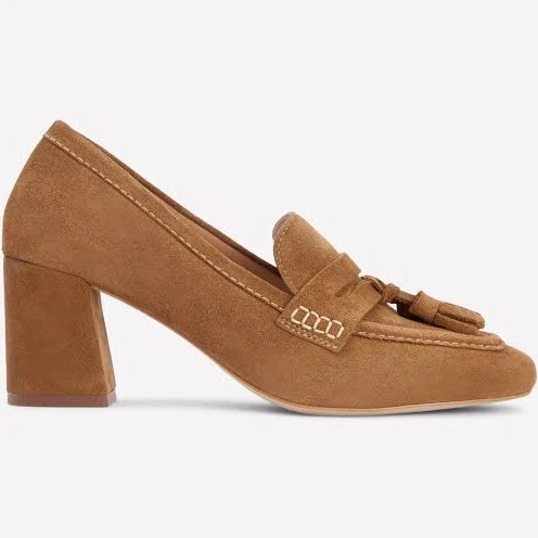 Boden Women's Sol Block Heeled Penny Loafers