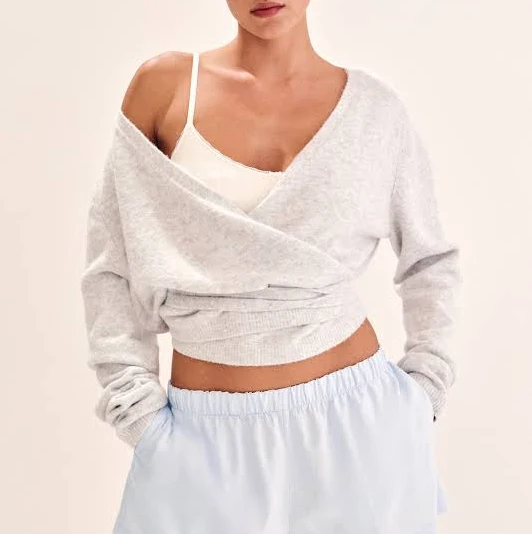 H&M Ladies Linen-Blend Shorts
