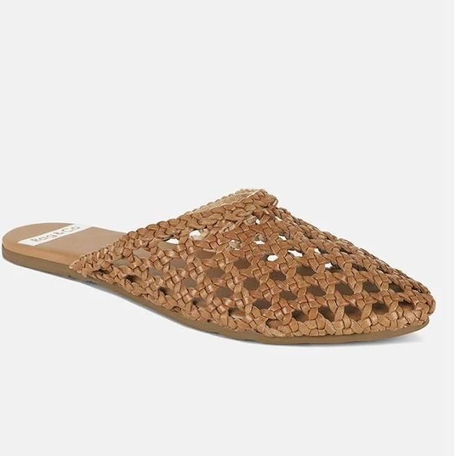 rag & Co Women's Wendigo Woven Leather Mules