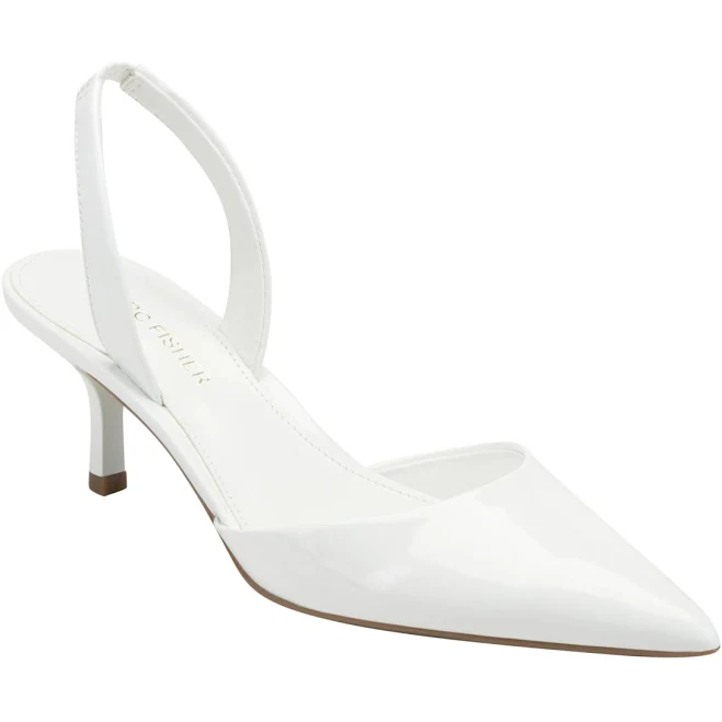 Marc Fisher Women's Iced Slingback Kitten Heel Pumps