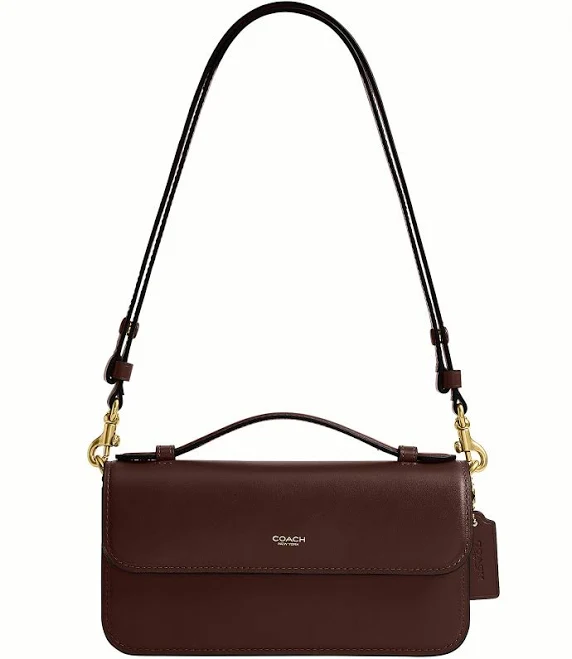 Coach Women's Elora Top Handle Leather Crossbody Bag