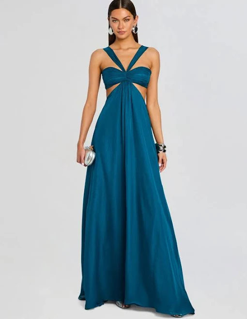 Retrofete Meira Chiffon Dress