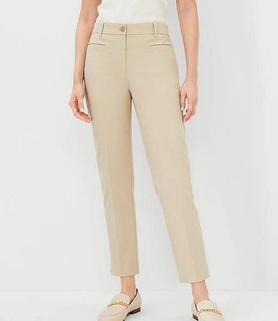 Ann Taylor Women's Cotton Crop Pants