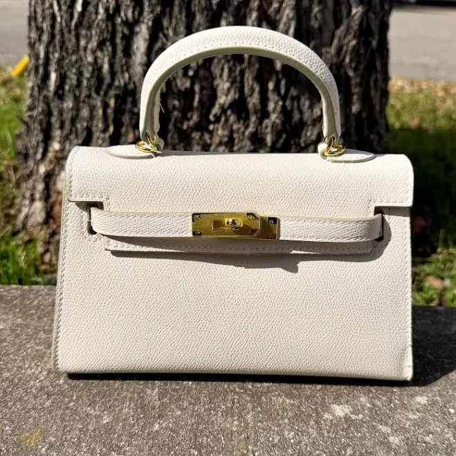 B&C Structured Top Handle Bag