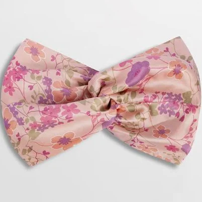 Amaris Floral Silk Twist Headband