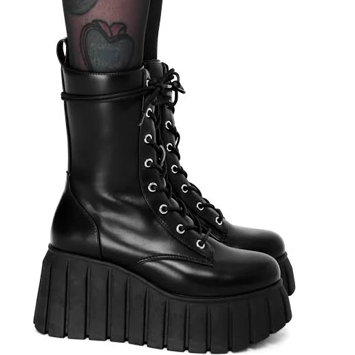 Max Platform PU Boots