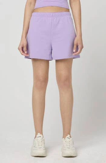 Florence by Mills Women's Relaxed French Terry Mini Shorts
