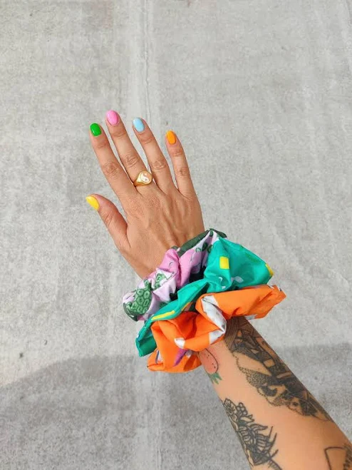 Printed Scrunchies
