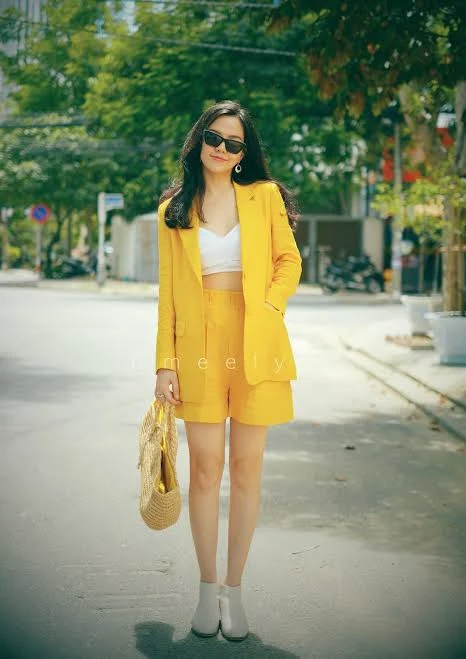 Women's Linen Two Piece Suit