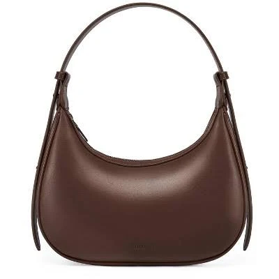 Narwey Vegan Leather Crescent Hobo Bag