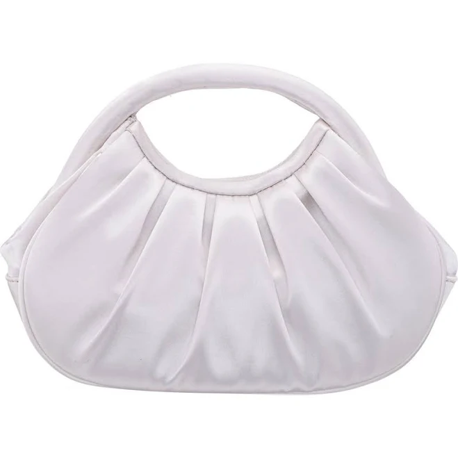 Nina Mini Moon Satchel Bag with Cut Out Handle