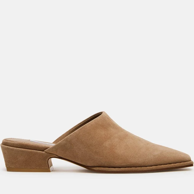 Steve Madden Women's Dessa Suede Mule Flats