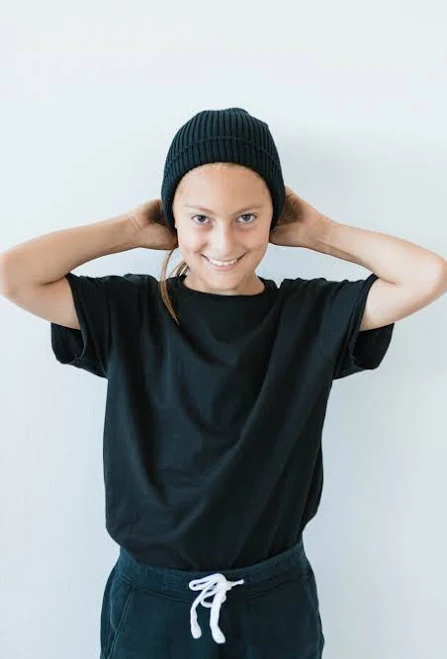 Organic Cotton Knit Beanie Hat