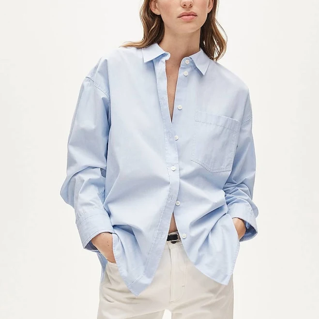 J.Crew Women's Étienne Oversized Oxford Shirt