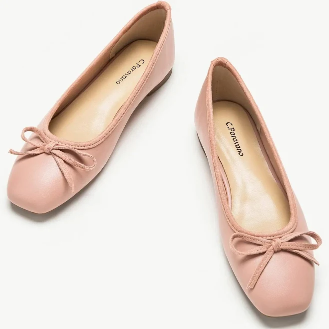 C.Paravano Elena Bowknot Ballet Flats