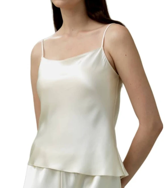 Lilysilk Women's Double-Faced Silk Charmeuse Camisole