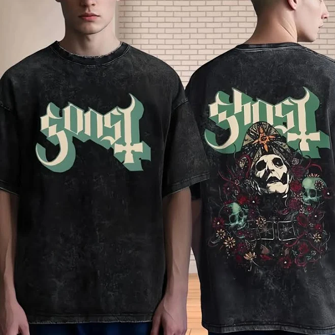 Vintage 90s Gothic Rock Band T-Shirt