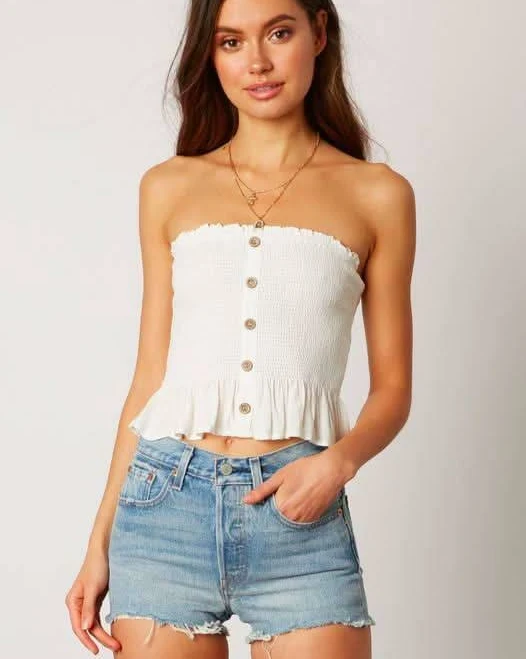 Cotton Candy La Jenna Smocked Tube Top