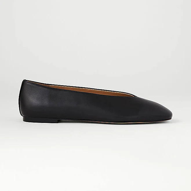 Ann Taylor Women's Leather Ballet Flats