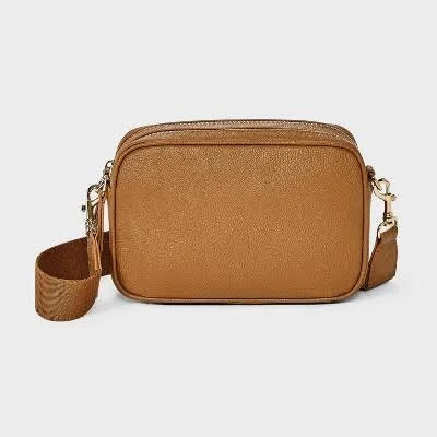 Universal Thread Double Zip Camera Crossbody Bag