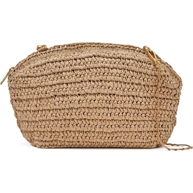Reiss Raffia Clutch