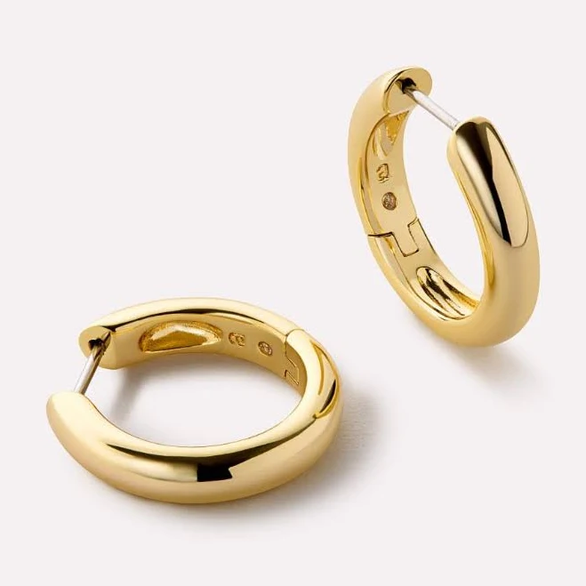 Women's Ana Luisa Giulia Medium Hoop Earrings