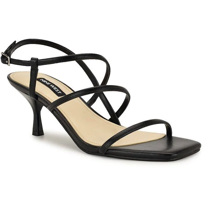 Nine West Women's Hindy Slingback Kitten Heel Sandals