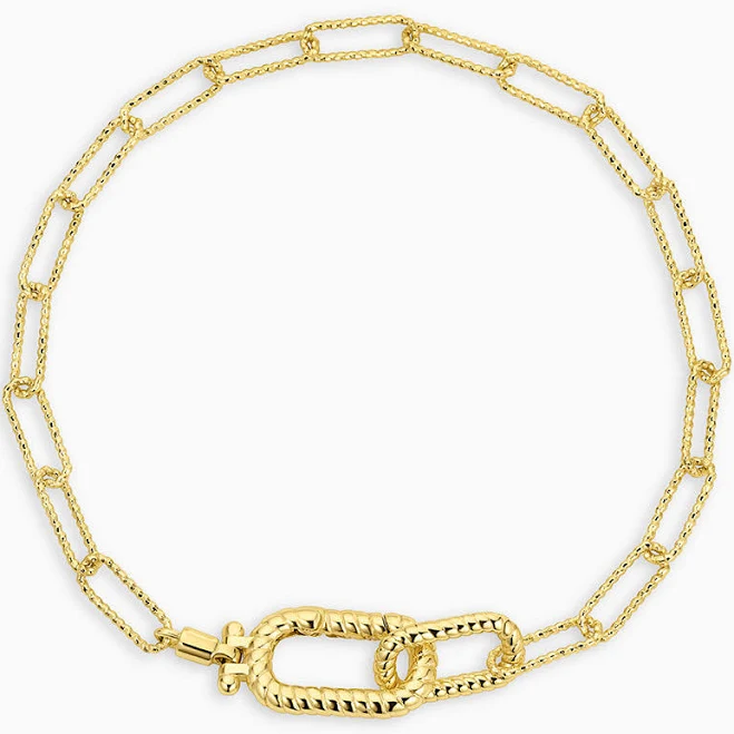 Gorjana Women's 18k Gold Crew Link Bracelet