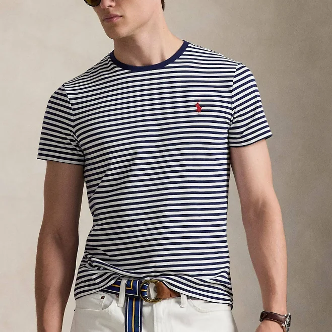 Polo Ralph Lauren Men's Classic Fit Striped Jersey T-Shirt