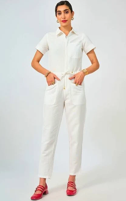 Wild & Pree Cotton-Linen Boiler Suit