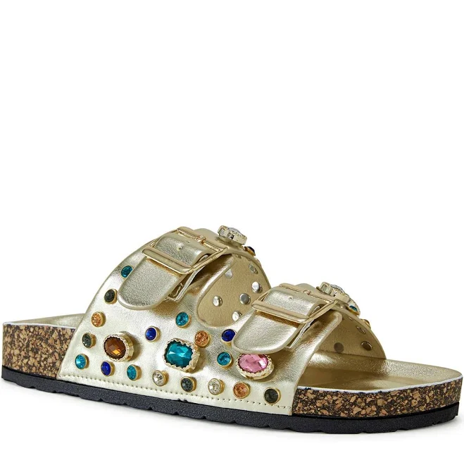 Womens Azalea Wang Bayleaves Gold