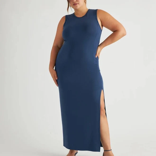 Quince Women's Tencel Jersey Tank Top Maxi Dress