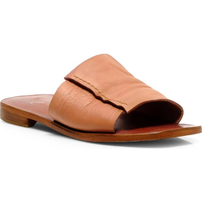 Free People Verona Leather Slide Sandals