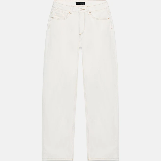 Zara Z1975 Hi-Rise Straight Long Length Jeans