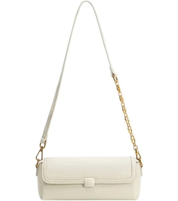 Fancy Vegan Leather Shoulder Bag