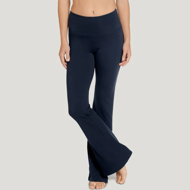 Jockey Women's Cotton Stretch Yoga Flare Pants