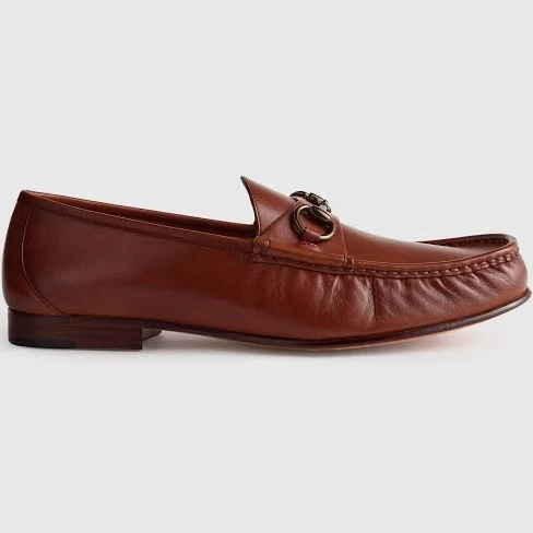 Quince Men's Calfskin Leather Horsebit Loafers