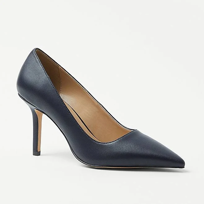 Ann Taylor Women's Mae Leather Pumps