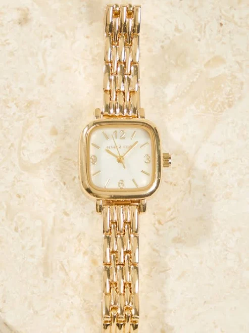 Altar'd State Square Face Thin Link Watch