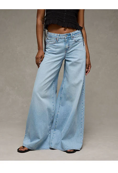AE Dreamy Drape Strigid A-Line Fit Jeans