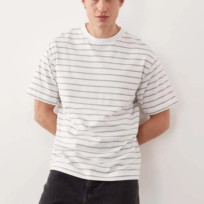 ASOS Relaxed Fit Stripe T-Shirt