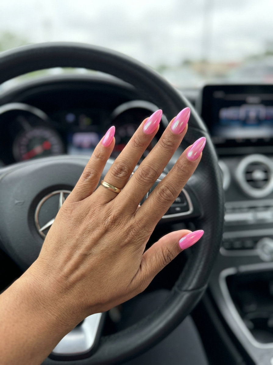 Fun Summer Nails 2026: Coral Jelly Ombre Playful vivid coral jelly ombre square nails for fun summer nails 2026. Great for beach vacations or parties.