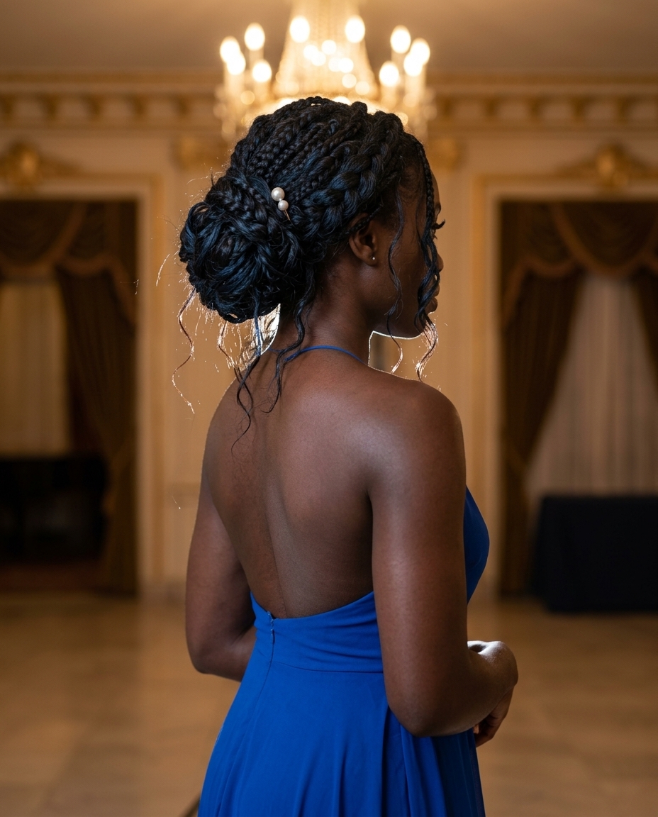 Hydro-Silk Long Hair 2026 long blunt cut in midnight espresso with hydro-silk finish for elegant events