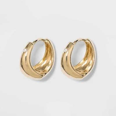 accessory A New Day Gold Hoop Earrings Target $5.11