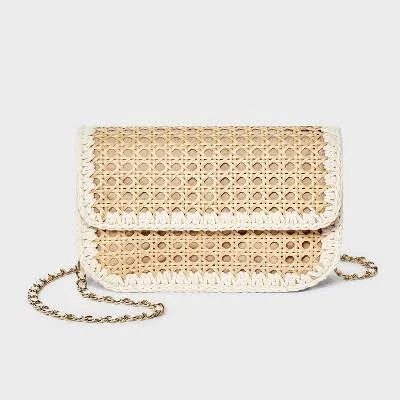 bag A New Day Straw Caning Crossbody Bag Target $19.2