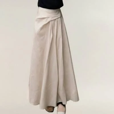 skirt Anna-Kaci Women's High Waist A-Line Flowing Maxi Skirt Target $43.99