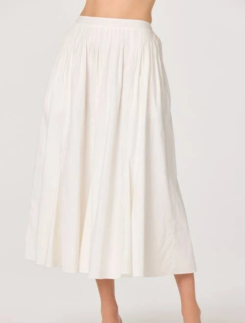 skirt Astr The Label Women's Sidra Pleated Cotton Midi Skirt Nordstrom $148