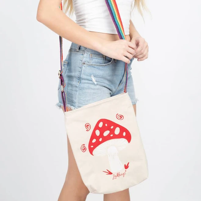 bag Boho Canvas Crossbody Bag Etsy - TerraRoseStudio $24.99