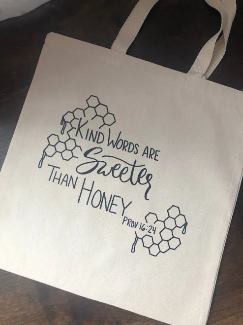 bag Canvas Tote Bag His Kids Company $10