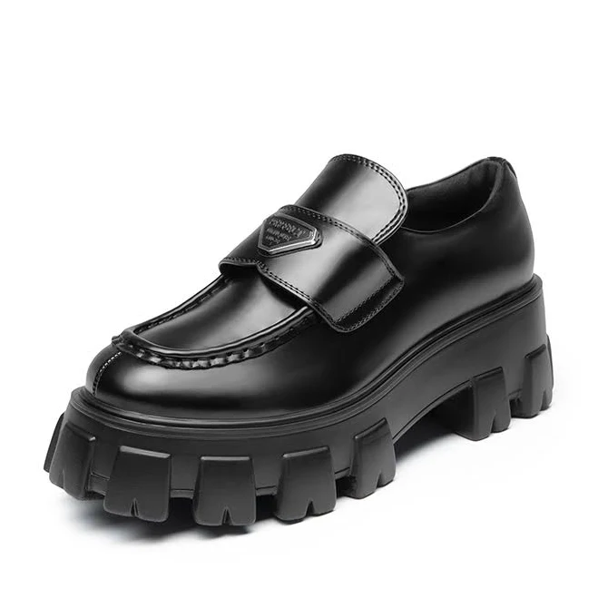 shoes Dream Pairs Livia Lug Sole Chunky Platform Loafers Dream Pairs $49.99